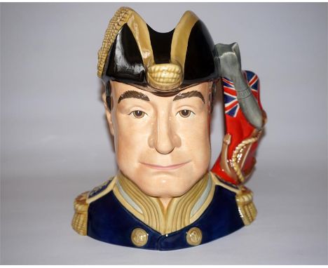 A Royal Doulton large character jug - Admiral Jellicoe  D7229, First World War military leaders series, limited edition boxed