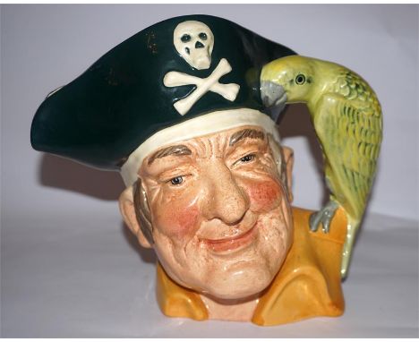 A large Royal Doulton character jug - Long John Silver D6799, with a Holmes backstamp. Limited edition of 250, with certifica