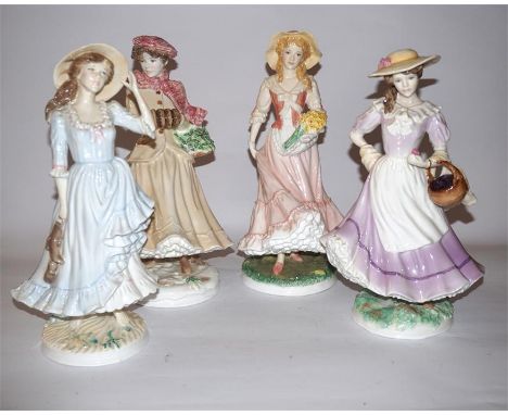A Royal Worcester set of ‘The Four Seasons Collection’. (4) 