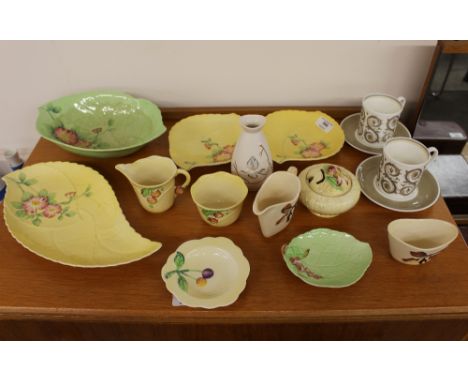 A quantity of various china, including Carltonware and Wedgwood Susie Cooper design