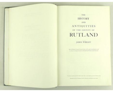 The History and Antiquities of the County of Rutland, republished by E. P. Publishing Ltd, Wakefield in collaboration with Ru