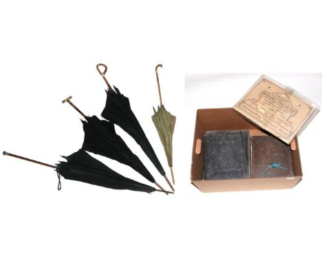 From the Estate of Hannah Hauxwell (1926-2018) Memorial Panel and Family Bibles and Other Items, including a large framed pho