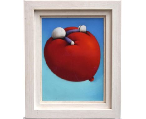 Doug Hyde (b.1972), On Top of the World, pastel, signed lower left, inscribed by the artist to verso 'I wish all who see this