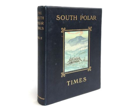 Scott, Robert Falcon; Shackleton, Ernest H. and others, editors, ‘South Polar Times’ volume 3, London: Smith, Elder & Co. 191