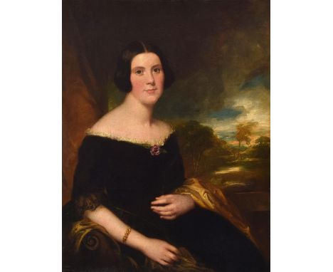 Attributed to George Clint, 1770 – 1854, Portrait of Lydia Augusta Allen (nee Watson) 1810-1890 Lyngford House Taunton, Somer