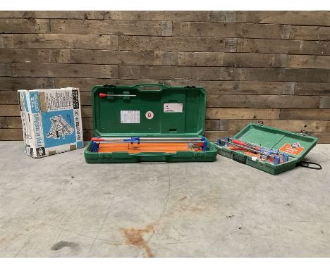 Rubi TS-60 tile cutter, TS-30 tile cutter and a Crain Cutter (2)