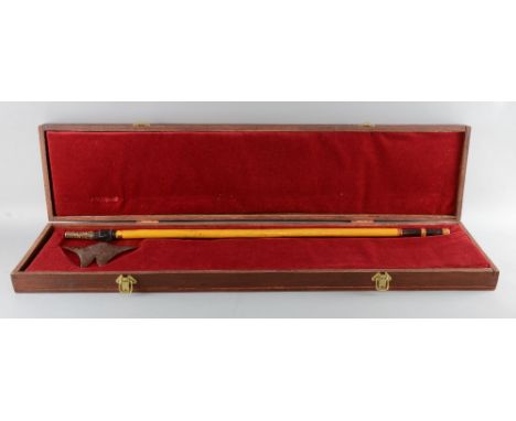 Tongi axe  (northen India) second half of the 20th century 85cm  in presentation case