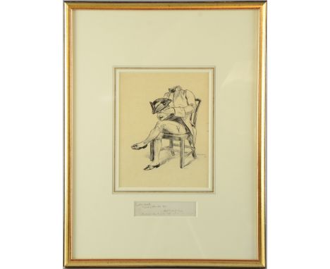 Arthur Rackham, 1867-1939 - 'With his head in his lap' Rev. R. H. Barham from the Ingoldsby Legends, or Mirth & Marvels, by T