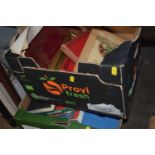 Two boxes of assorted books