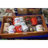 Assortment of various mugs etc