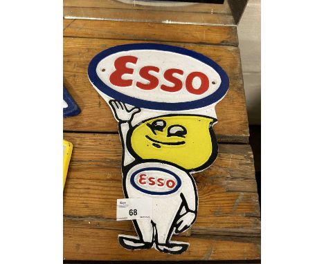 Cast Esso Mr Drip advertising sign, height approx 25cm
