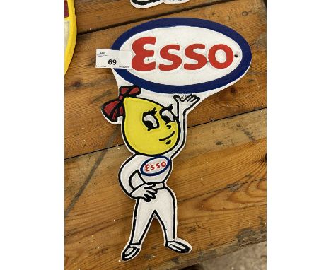Esso Mrs Drip advertising sign, height approx 26cm