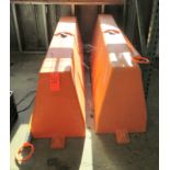 Uline H-4583 Safety Barricades 60" x 16" x 24"