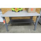 Uline H-1136-LAM Packing Shipping Table 60" x 36" x 36" Laminate