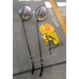 Inspection Mirrors, Wheel Chocks & Dock