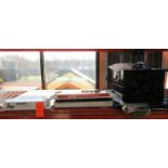 Aven Adjustable Circuit Board Holders, Uline Static Shielding Bags, and Assorted Cables and Wires