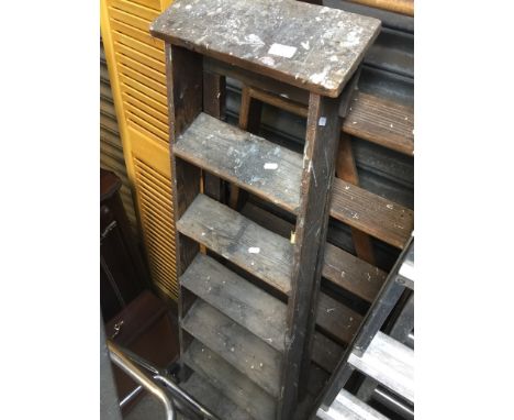 WOODEN STEP LADDERS