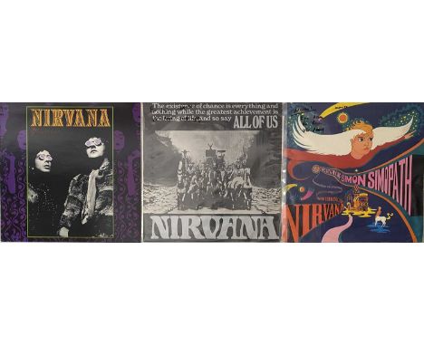 NIRVANA - LP RARITIES PACK. A super selection of 3 LPs by British psych group Nirvana. Titles include The Story Of Simon Simo