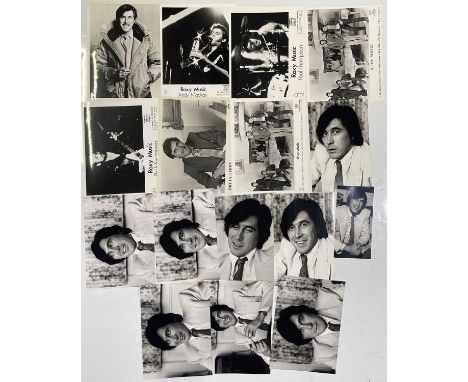 16 vintage, mostly c 1970s black and white press/promo photos, 8x10" depicting Roxy Music. Excellent condition.