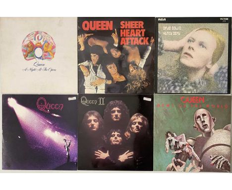 CLASSIC ROCK &amp; POP - LP COLLECTION. Another smashing collection of around 52 rock LPs. Artists/ titles include David Bowi