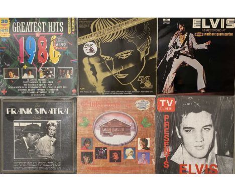 ELVIS PRESLEY - LP COLLECTION (PRIVATE/ COMPS). Another fine collection of around 73 LPs by Elvis Presley. Including some pri