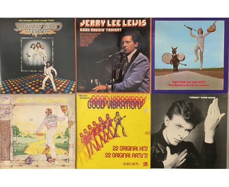ROCK &amp; POP - LP COLLECTION. A timeless collection of around 92 rock &amp; pop LPs. Artists/ titles include The Rolling St