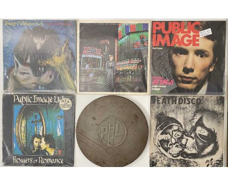 PUBLIC IMAGE LTD / PUNK - LP / 12" PACK (INC METAL BOX &amp; JOHNNY ROTTEN SIGNED). A pack of 10 x LPs/ 12". Titles are Metal