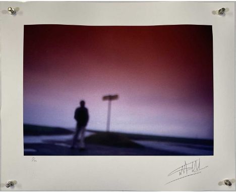 An original archival print of an image taken by Martyn Goddard for the cover of The Jam - Strange Town, 1979. Measures 20x16"