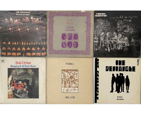 FOLK - LP COLLECTION. A collection of 17 x LPs. Artists/ Titles include Fairport Convention inc What We Did On Our Holiday an