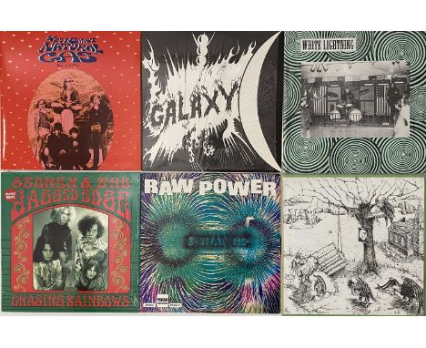 PSYCH/ GARAGE - REISSUE/ COMPILATION LPs. Another super collection of around 30 psych/ garage LPs, reissues &amp; compilation