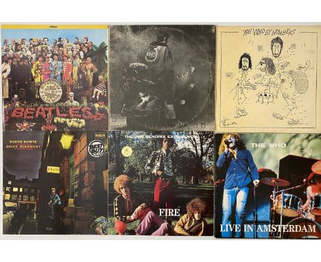 CLASSIC/ PROG/ PUNK - ROCK LPs. A smashing collection of 19 rock LPs. Artists/ titles include The Who inc By Numbers (2490 12