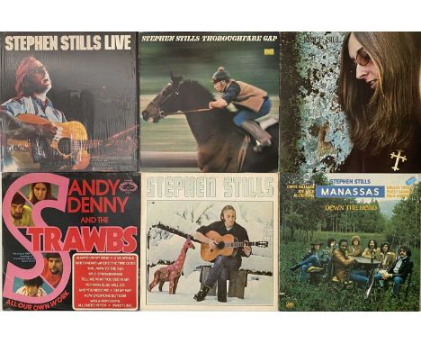 FOLK/ FOLK ROCK - LP COLLECTION. A fine selection of 29 folky LPs. Artists/ titles include Judee Sill (SYLA 8751, Record Ex/ 