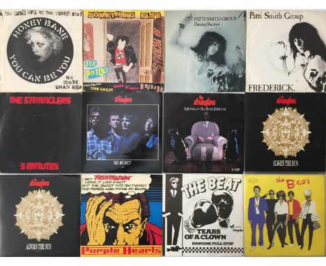 PUNK / NEW WAVE - 7" COLLECTION. A collection of 85 x 7". Artists/ Titles include Crass (521984/I), Sex Pistols - Something E