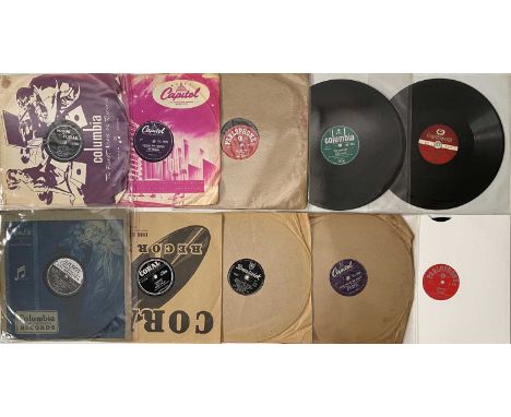 ROCK N ROLL - 78s COLLECTION. A timeless collection of approx 80 x 78s. Artists/ Titles include The Jodimars - Let's All Rock