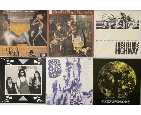 PSYCH/ GARAGE - REISSUE/ COMPILATION LPs. Another super collection of around 30 psych/ garage LPs, reissued &amp; compilation