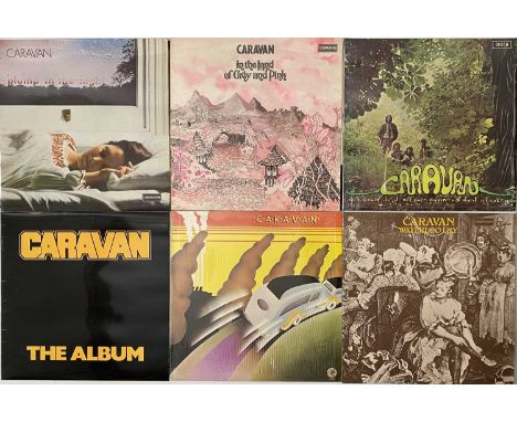 CARAVAN/ THIN LIZZY LP PACK. A super selection of 20 rock/ prog LPs. Artists/ titles include Caravan inc If I Could Do It All