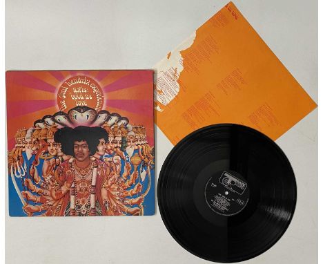 JIMI HENDRIX - AXIS: BOLD AS LOVE LP (UK OG W/ INSERT - TRACK RECORD - 613 003). A sought-after original UK stereo pressing o