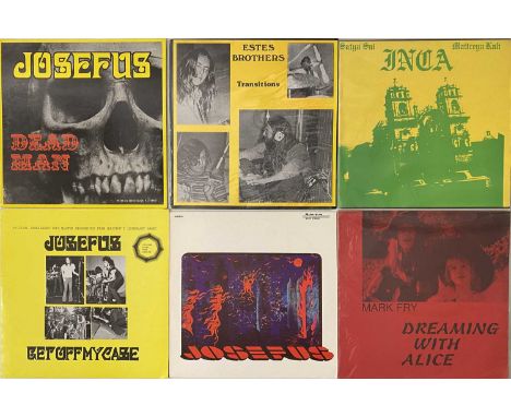 PSYCH/ GARAGE - LP REISSUES. A super selection of around 30 psych/ garage reissue LPs. Artists/ titles include Inca, Mark Fry