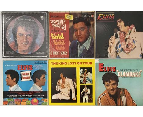 ELVIS PRESLEY - LP COMPS COLLECTION. A timeless collection of around 74 LPs by Elvis Presley, mostly compilations. Titles inc