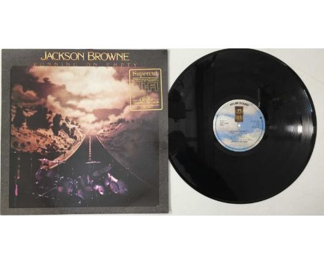 JACKSON BROWNE - RUNNING ON EMPTY LP (K53070 - SUPERCUT NIMBUS PRESSING). A gorgeous 1985 supercut audiophile reissue pressin