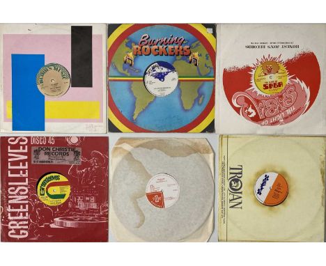 REGGAE - 12" COLLECTION. A vibin collection of approx 42 x 12". Artists/ Titles include The Light Of Saba, Susan Cadogan/ Ups