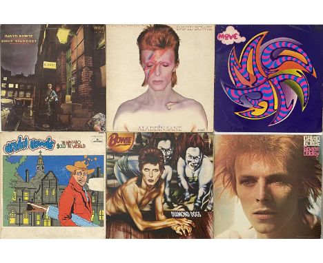 ROCK / POP - LP COLLECTION. A collection of approx 86 x (mostly) LPs. Artists/ Titles include The Move - Move, David Bowie in