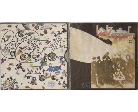 LED ZEPPELIN - LP RARITIES PACK (PLUM/ RED ATLANTIC). A super pack of 2 LPs by Led Zeppelin. Titles include II (588198, UK At