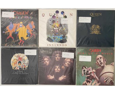 QUEEN - LP COLLECTION. A collection of 17 x original LPs/ 12". Titles include Greatest Hits 2 (077779797110), News Of The Wor