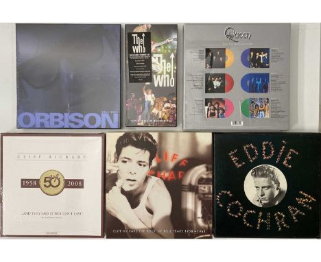 CLASSIC ROCK/ ROCK N ROLL - LP/ CD BOX SETS (NEW &amp; SEALED). A super collection of 13 CD/ LP box sets, many new &amp; seal