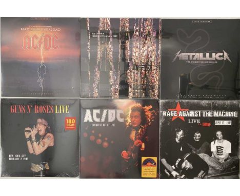 ROCK ICONS - MODERN RELEASE LPs - NEW AND SEALED. More great new titles with 28 x LPs here. To include Metallica - The Woodst