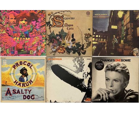 60s/ 70s ROCK - LP COLLECTION. A selection of 14 rock LPs. Artists/ titles include Cream - Disraeli Gears (593 003, record VG