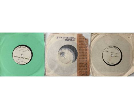 7" ACETATE RECORDINGS (LARGELY 60s UK RELEASES - POP/R&amp;R/SOUL). Unique collection of 27 x 7" acetate recordings comprisin