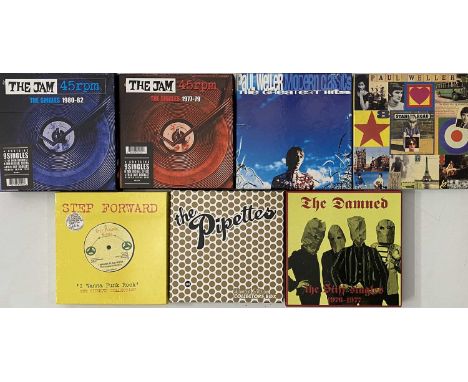 PUNK / WAVE - 7" BOX SETS COLLECTION. A collection of 7 x 7" box sets. Titles are The Jam inc The Singles 1977-79 (0249831170