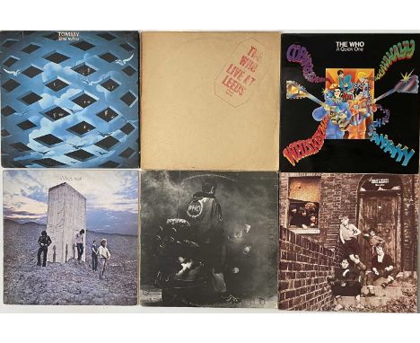 CLASSIC ROCK &amp; POP - LPs. Good mix of around 67 x LPs (including some 12"). To include The Who (x8) inc. Live At Leeds (U